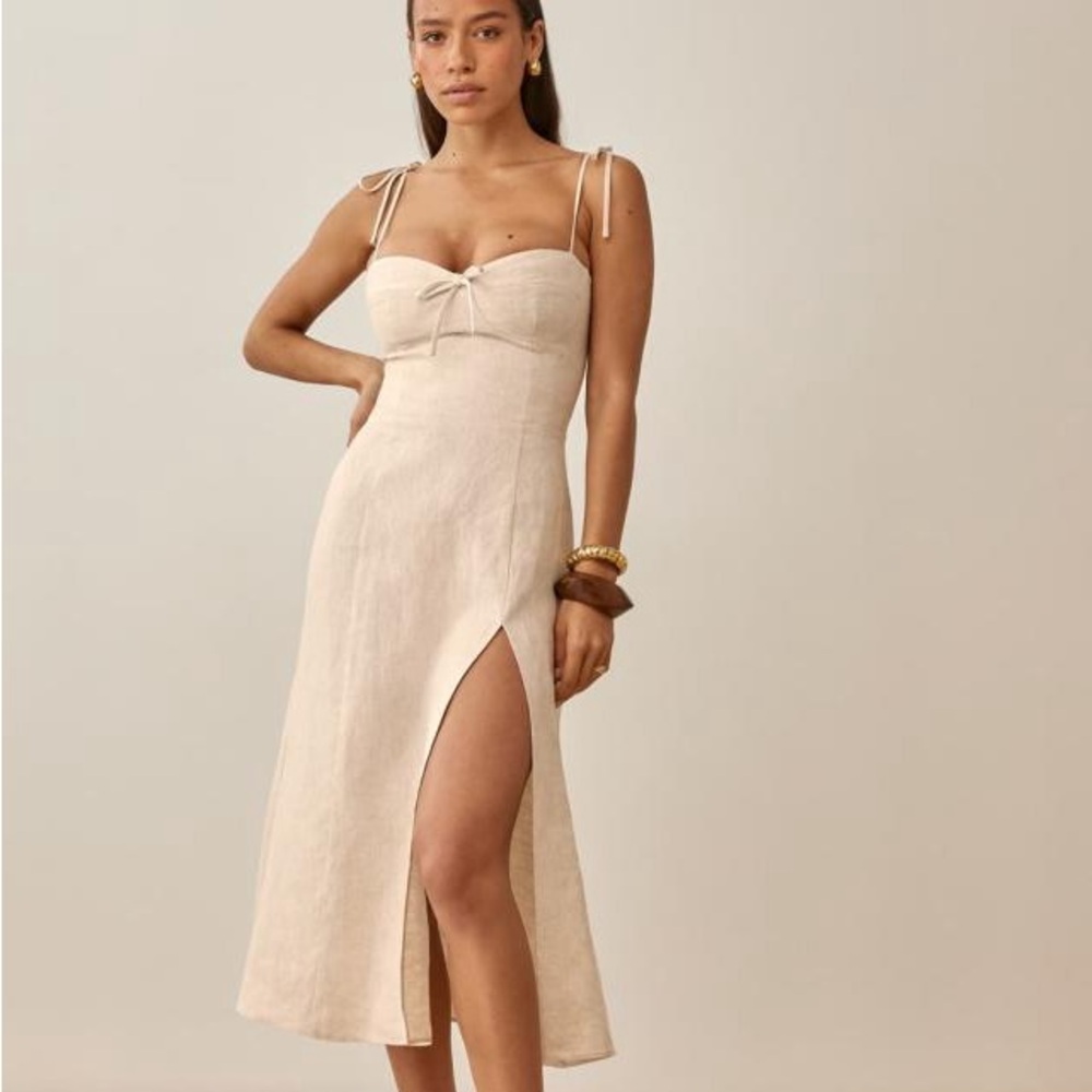 Reformation Linen Dress